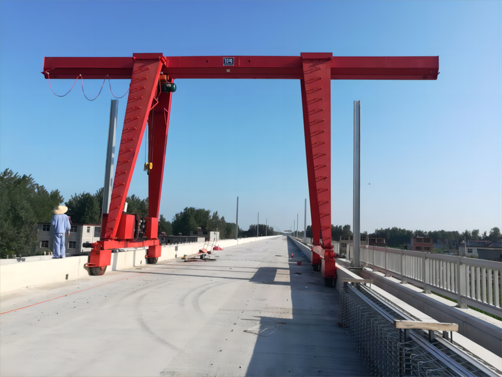 Single Girder Tyred Gantry Crane