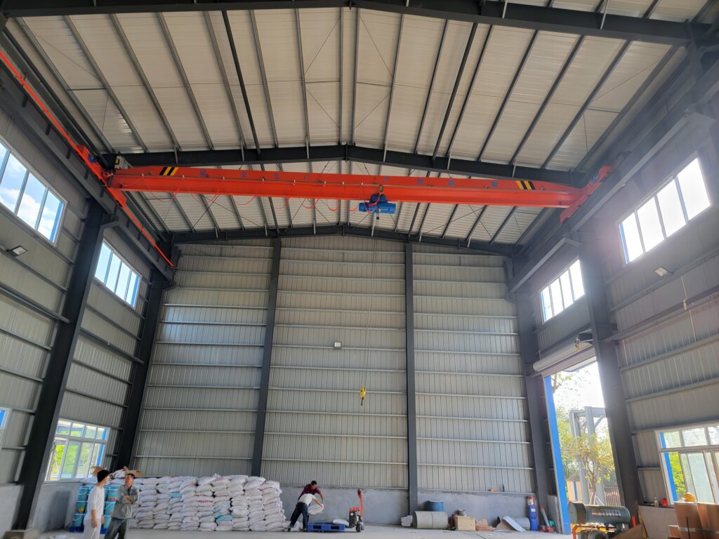 2 ton single girder overhead crane