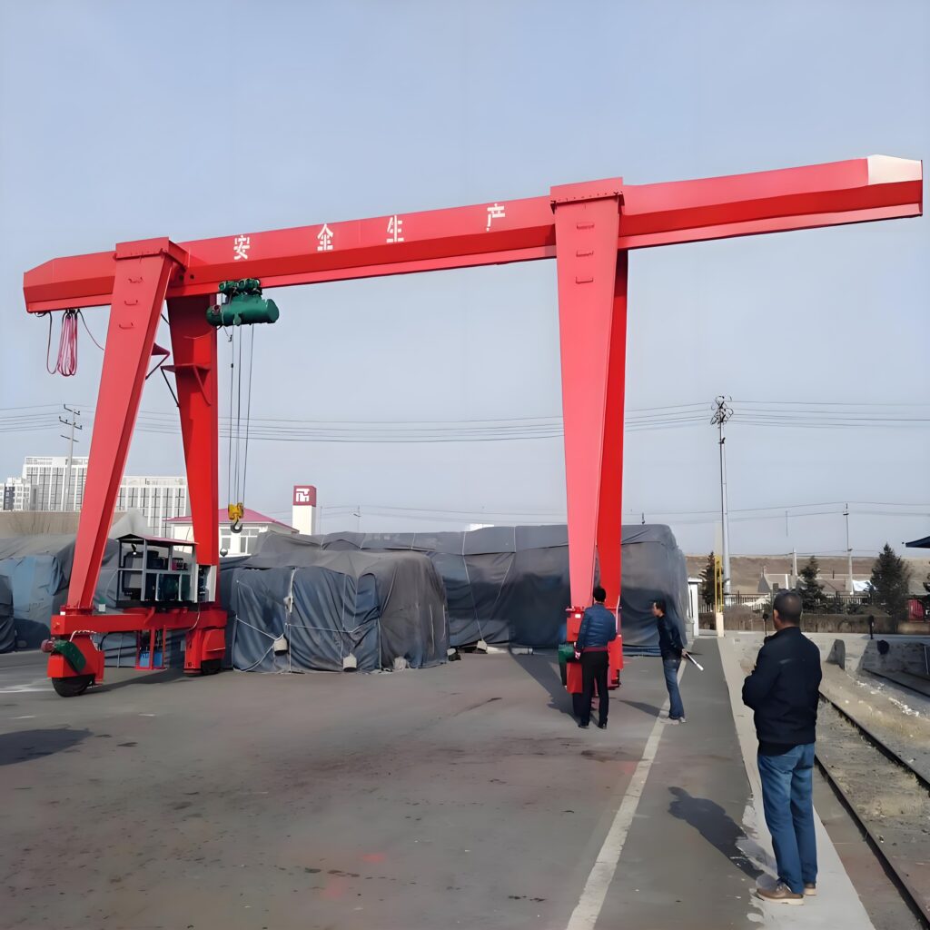 Single Girder Tyred Gantry Crane