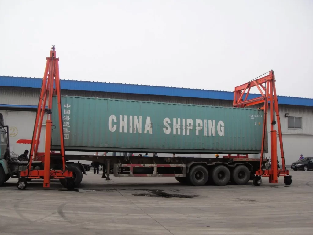 Mobile Container Crane