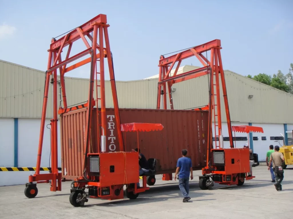 Mobile Container Crane